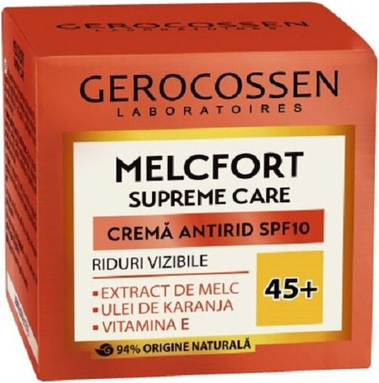 Gerocossen Creme de Față Hidratare de Zi cu Factor de Protecție Solară 10 și Slime de Melc 50ml