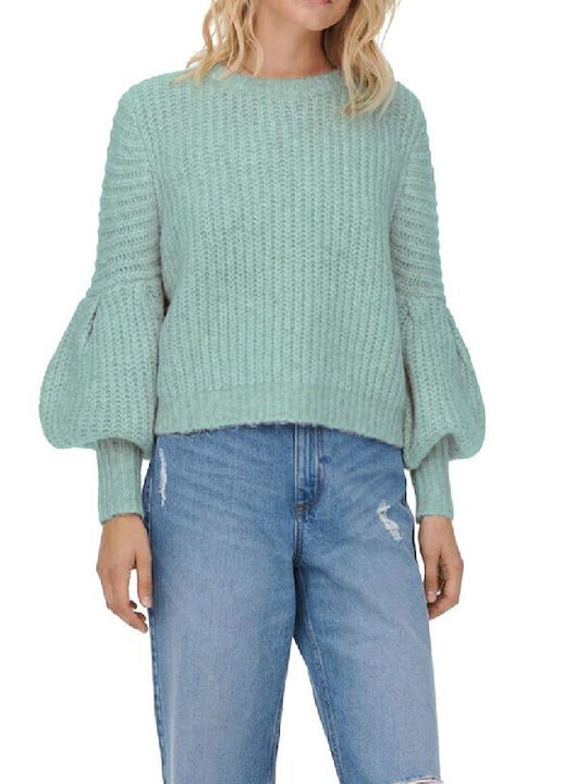 Only Women's Long Sleeve Sweater Blue