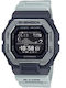 Casio G-shock G-lide Аналогов/Дигитален Мъжки Часовник 46mm Хронограф На Батерия със Сива Каучукова Каишка