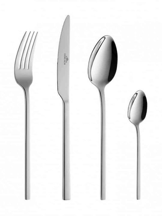 Gerlach Cutlery Set Stainless Silver 24pcs