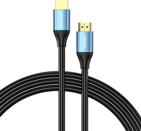 Vention HDMI 2.0 Premium Високоскоростен 4K 60Hz HDR Кабел HDMI мъжки - HDMI мъжки 10м Син