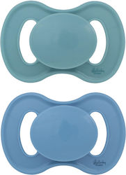 Lullaby Planet Πιπίλες Σιλικόνης για 6+ μηνών Ocean Teal & Dove Blue 2τμχ Lullaby Planet Πιπίλες Σιλικόνης για 6+ μηνών Ocean Teal & Dove Blue 2τμχ