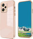 Bodycell Plated Back Cover Σιλικόνης με Λουράκι...