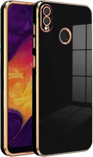 Bodycell Plated Back Cover Σιλικόνης με Λουράκι Χρυσό (Xiaomi Note 7, Xiaomi Note 7 Pro)