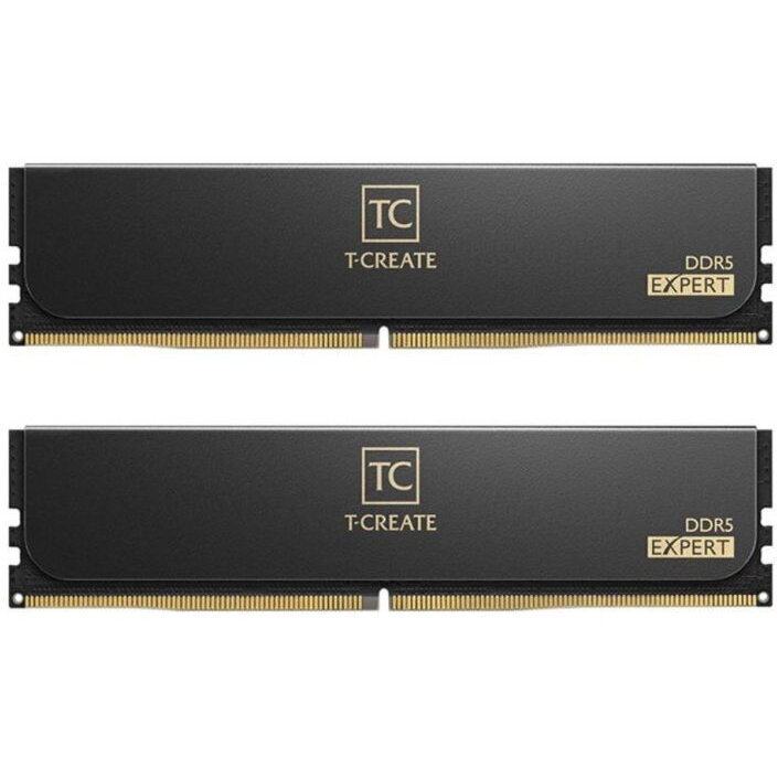T-CREATE DDR5 32GB （16GB×2）7200MHz TeamGroup T-create Expert 32GB DDR5 RAM cu 2 module (2x16GB) și