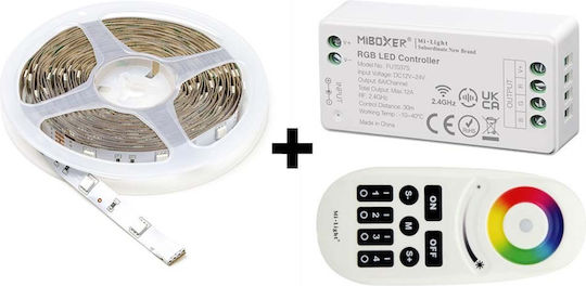 123led LED Strip 12V RGB Light 1m with Remote Control