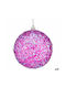 Hanging Ornament Set Purple 12pcs