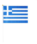 Flag of Greece with Stake 21x14cm