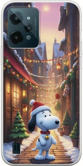 Cartoons Snoopy Back Cover Silicone Multicolour (Nokia C31Realme C31)