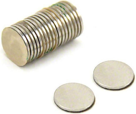 Next Neodymium Round Magnet with Traction Force 0.75kg D1xL15xW15mm 100pcs