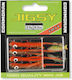 Cormoran Artificial Bait 6cm/2gr Red Set 4pcs