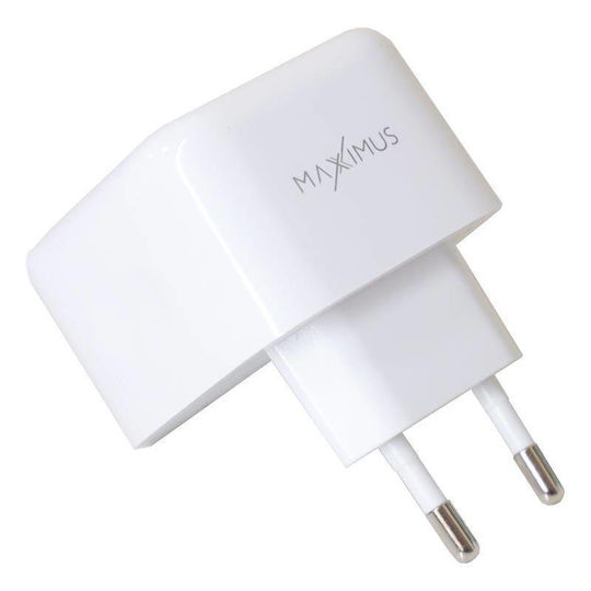 Maxximus Ladegerät ohne Kabel 35W Stromlieferung Weißs
