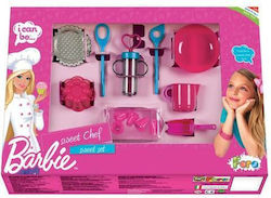 Barbie Cooking Toy / Kitchen Utensils Sweet Chef Set Barbie