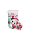 Christmas Decorative Polyester Pink Socks