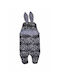 Bebecix Iarna Sac de dormit cu picioare LEOPARD GREY