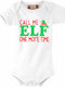 kirikoko Call Me Elf One More Time Christmas Kurzärmelig White