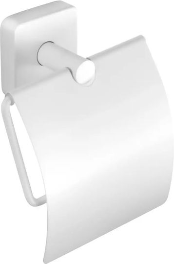 Kapitan Wall Mounted Inox Paper Holder White