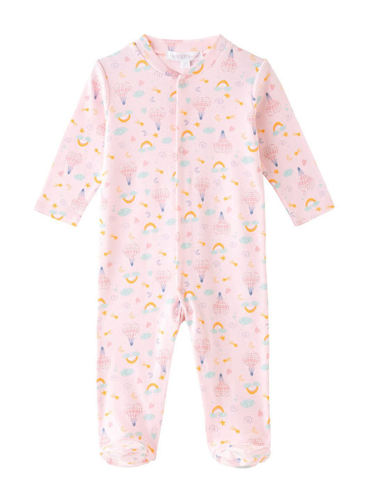 Amomi Set Baby Strampler Rose