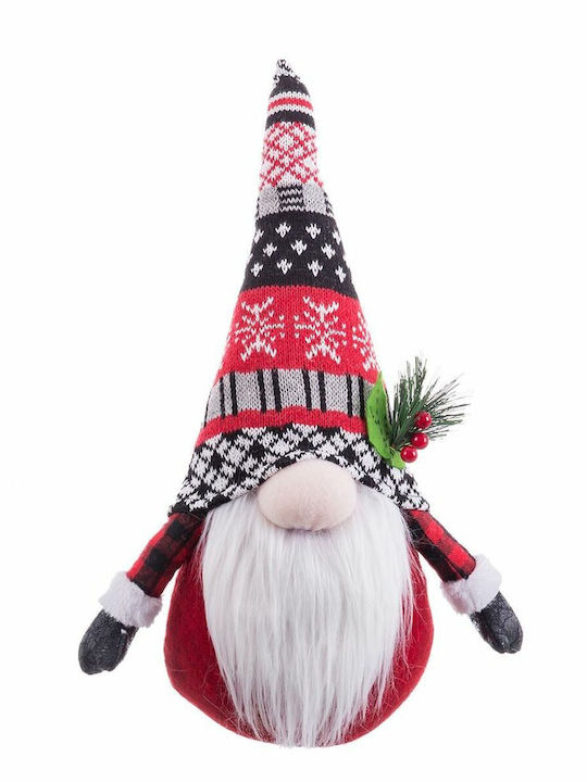 BigBuy Weihnachtliche Stoff Figur Höhe 36cm