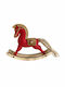 +Efo Christmas Wooden Figure Horse Height 23cm