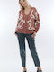 Women's Knitted Cardigan Camel.