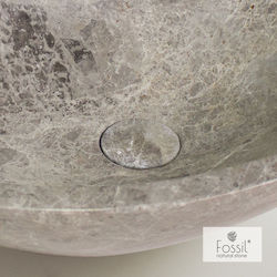 Fossil Cap Sink Gray