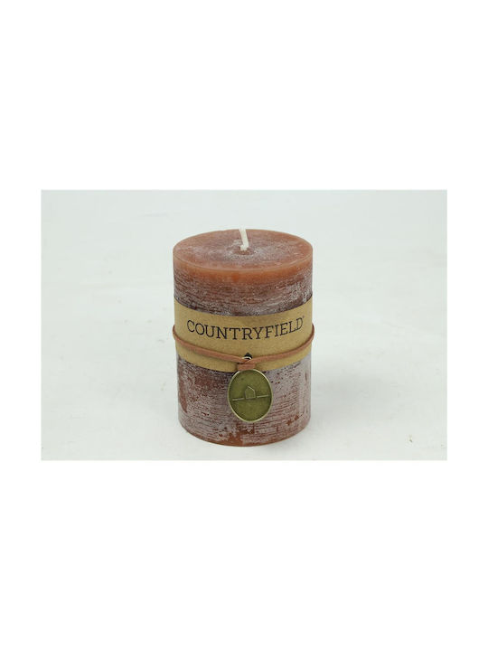 Atmosphera Scented Candle Brown 1pcs