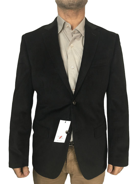 Veste Italia Men's Winter Suit Jacket Regular Fit Brown