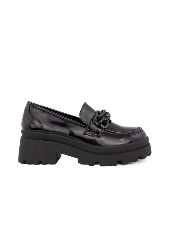 Seven Women's Loafers in Black Color