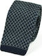 GW Men's Tie Wool Knitted Printed in Gray Color