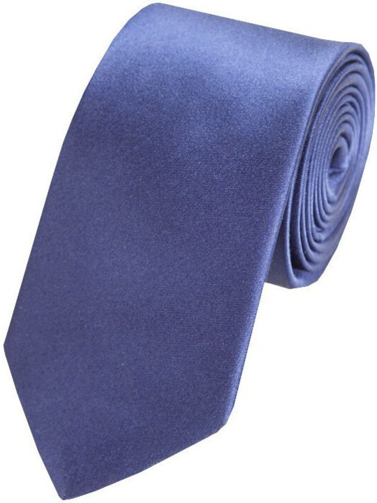 Epic Ties Herren Krawatte Seide Monochrom in Marineblau Farbe
