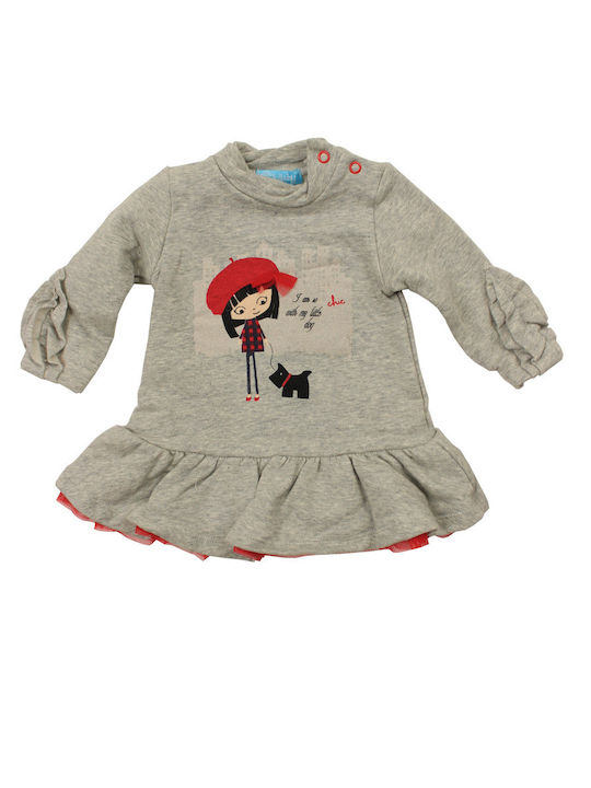 Lullaby Kids Blouse Long Sleeve Gray