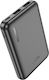 Hoco J115 Power Bank 5000mAh Μαύρο
