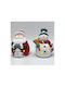 Illuminated Santa Claus Battery 12.5x8.5x7.2cm 2pcs