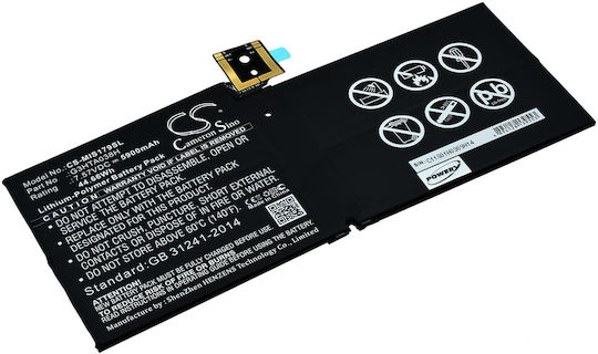 Съвместима батерия 5900mAh за Microsoft Surface Pro 5
