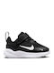 Revolution 7 Kids Sports Shoes Running With Hoop & Loop Closure Black