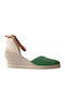 Women's Platform Espadrilles Green