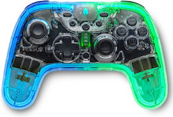 Spartan Gear Dory Ασύρματο Gamepad για PC / Switch Πολύχρωμο