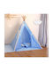 Mother Baby Kids Indian Teepee Play Tent Blue