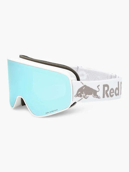 Red Bull Spect Eyewear Ski & Snowboard Goggles for Adults with Mirror Lens in Red Colour
