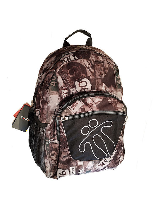 Totto Tasche Rucksack Mehrfarbig