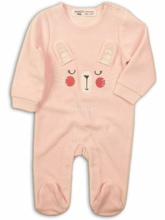 Minoti Baby Bodysuit Set Pink