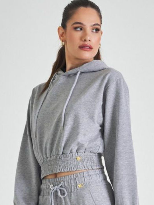 Cento Fashion Women's Sweatshirt Grey