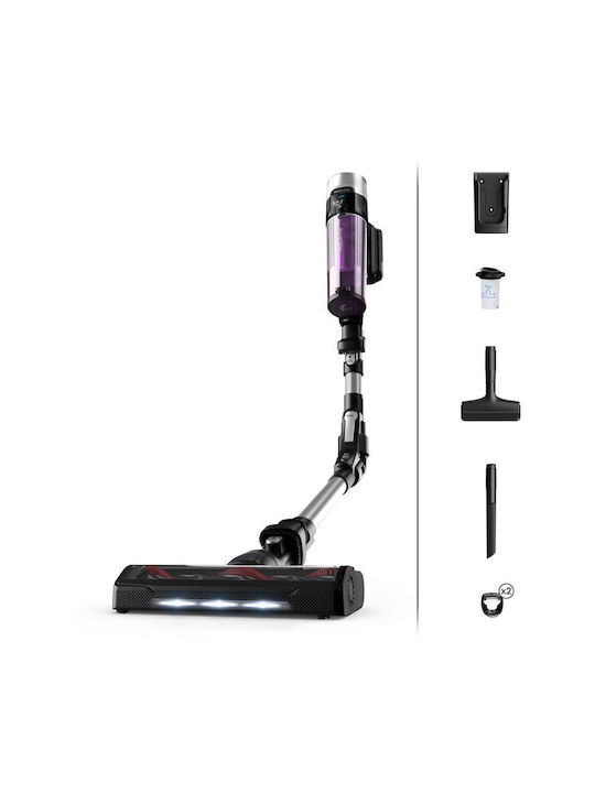 Rowenta 9.60 Rechargeable Stick Vacuum 18V Purple