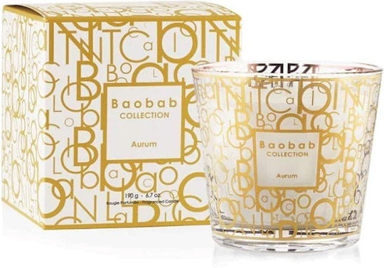 Baobab Collection Aromatic Candle in a Yellow Jar