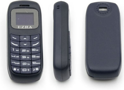 Ezra MC02 Dual SIM Mobile Phone with Buttons (English Menu) Black