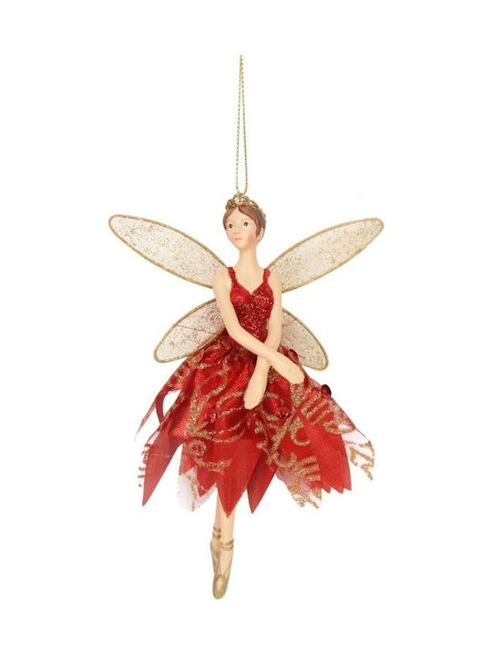 Red fairy ornament 18 cm.