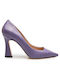 Labrini Purple Heels