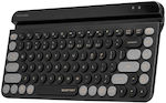 A4Tech Fstyler FBK30 Kabellos Bluetooth Nur Tastatur Black / Gray