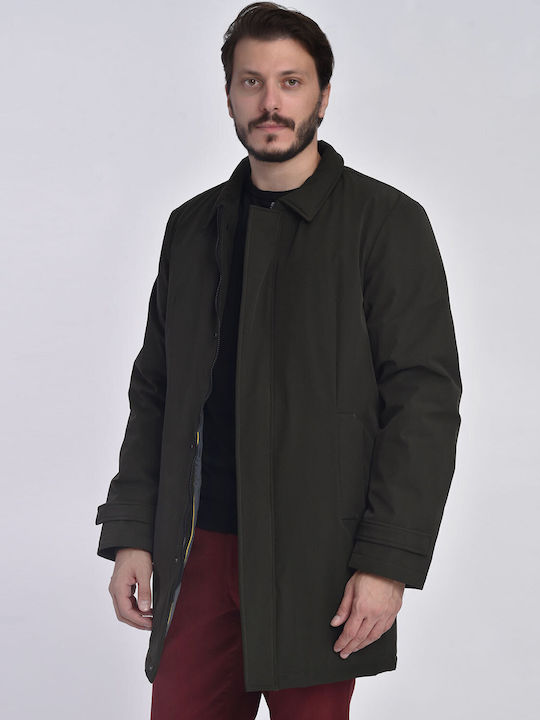 Commander Men's Coat Haki